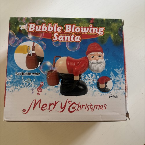 New automatic santa - new, bubble