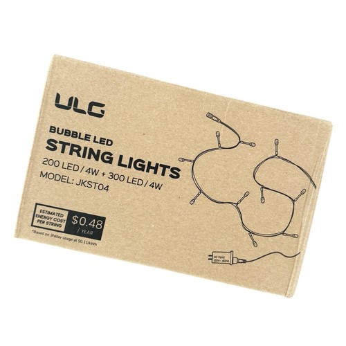 Ulg bubble led string - led,