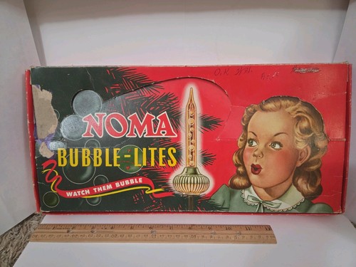 Vintage noma bubble lites box - vintage,